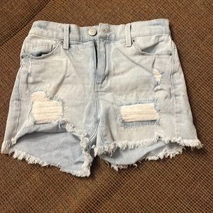 Mudd FLX Stretch High Rise Jean Shorts Size 3